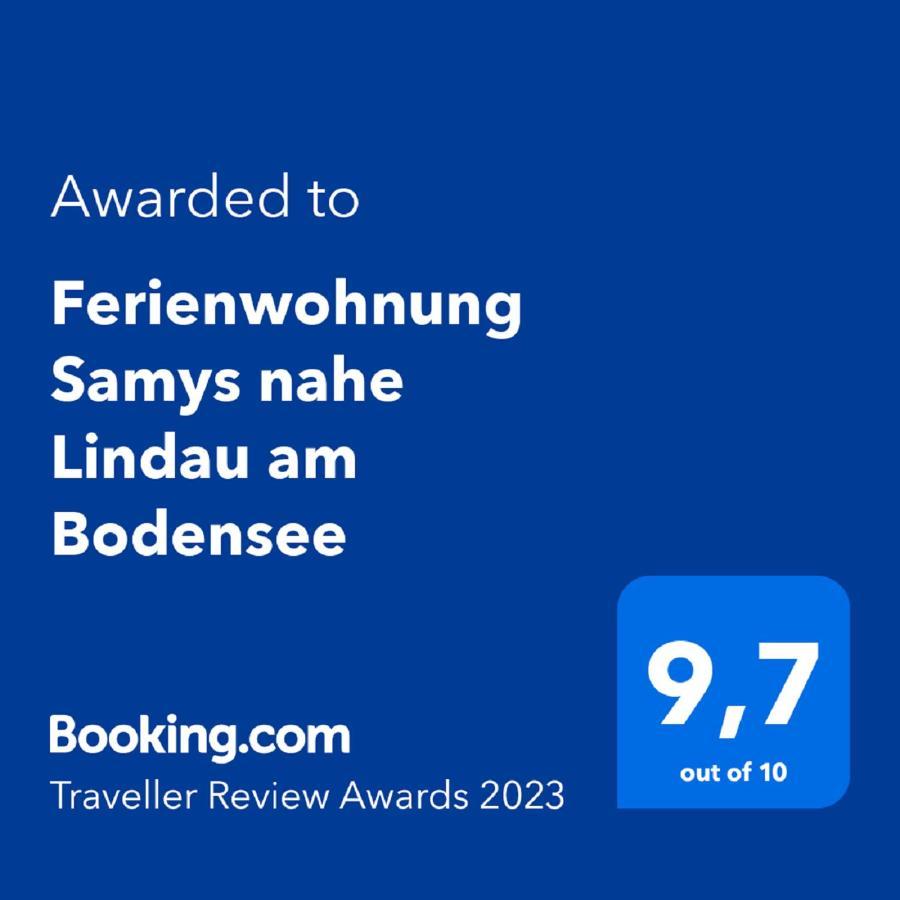 Ferienwohnung Samys Nahe Lindau Am Bodensee Sigmarszell Exteriér fotografie
